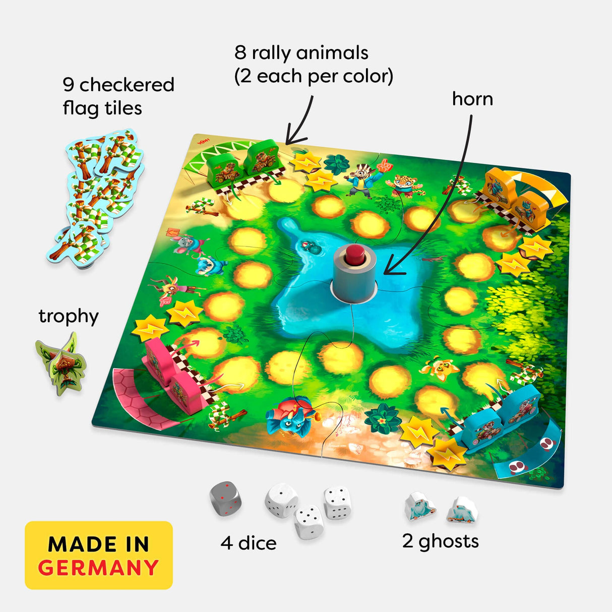 Bamboo Rally Cup - Hype in the Jungle Game - HoneyBug 