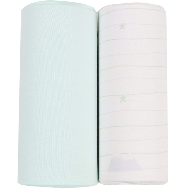 Mountain and Mint 2 PK Swaddle Blanket - HoneyBug 
