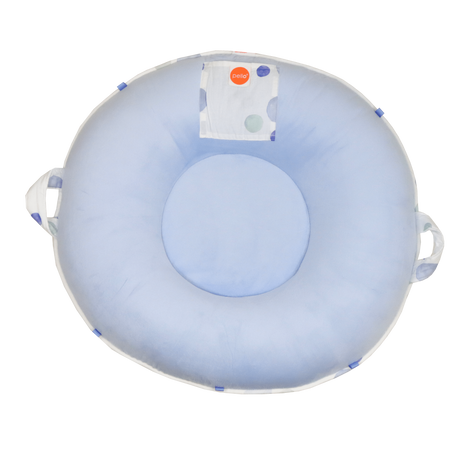 Oxford Blue Floor Cushion - HoneyBug 