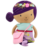 Parker the Woodland Princess Plush Doll: Inspired by the Book "The Forest of Whimsical Wonder" - HoneyBug 