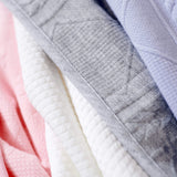 Pink Knit Blanket - HoneyBug 