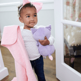 Pink Knit Blanket - HoneyBug 