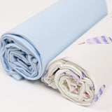 Blue Popsicle and Blue 2 Pack Swaddle Blanket - HoneyBug 