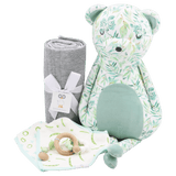 Basil Bear Mint Super Soft Plush - HoneyBug 