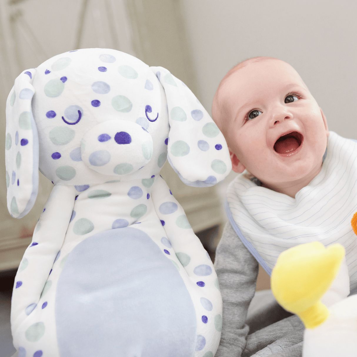 Oxford Puppy Blue Super Soft Plush - HoneyBug 