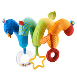 Rainbow Activity Spiral Stroller & Car Seat Toy