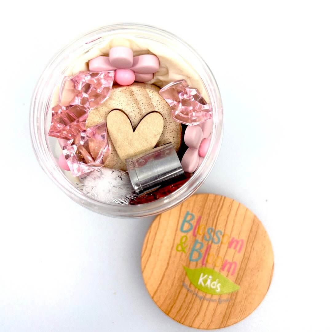 Hearts & Flowers, Playdough Jar
