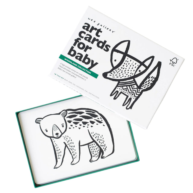 Art Cards for Baby - Woodland Collection - HoneyBug 
