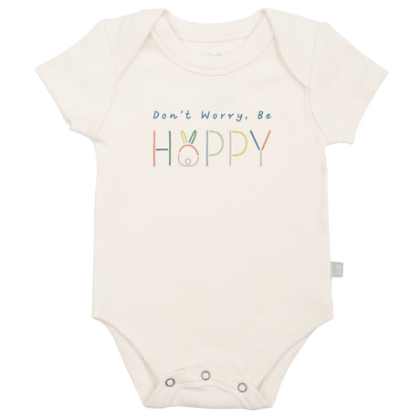 graphic bodysuit | don't worry be hoppy - HoneyBug 