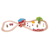 Fire Station Train Set - HoneyBug 