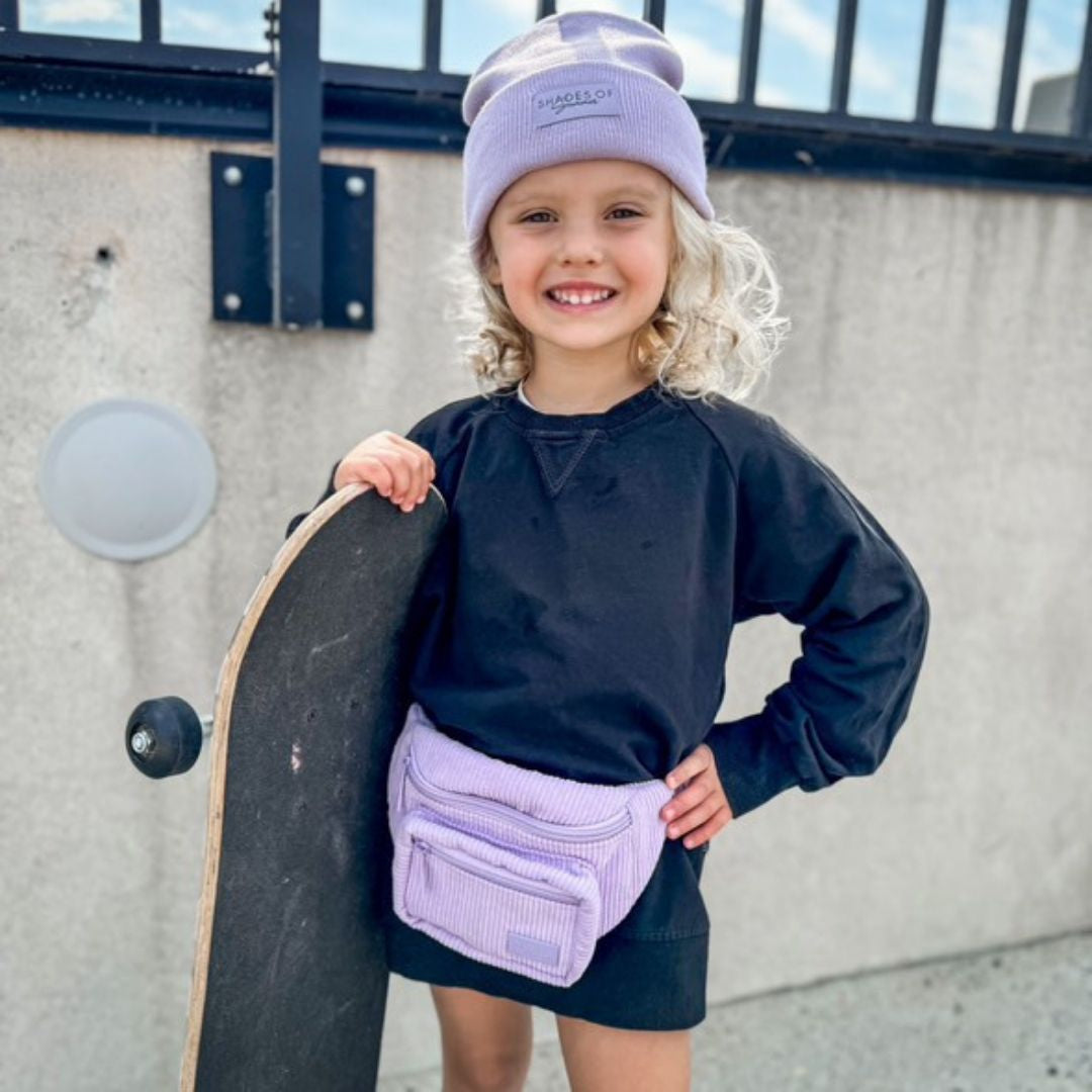 Kids Belt Bag- Lavender