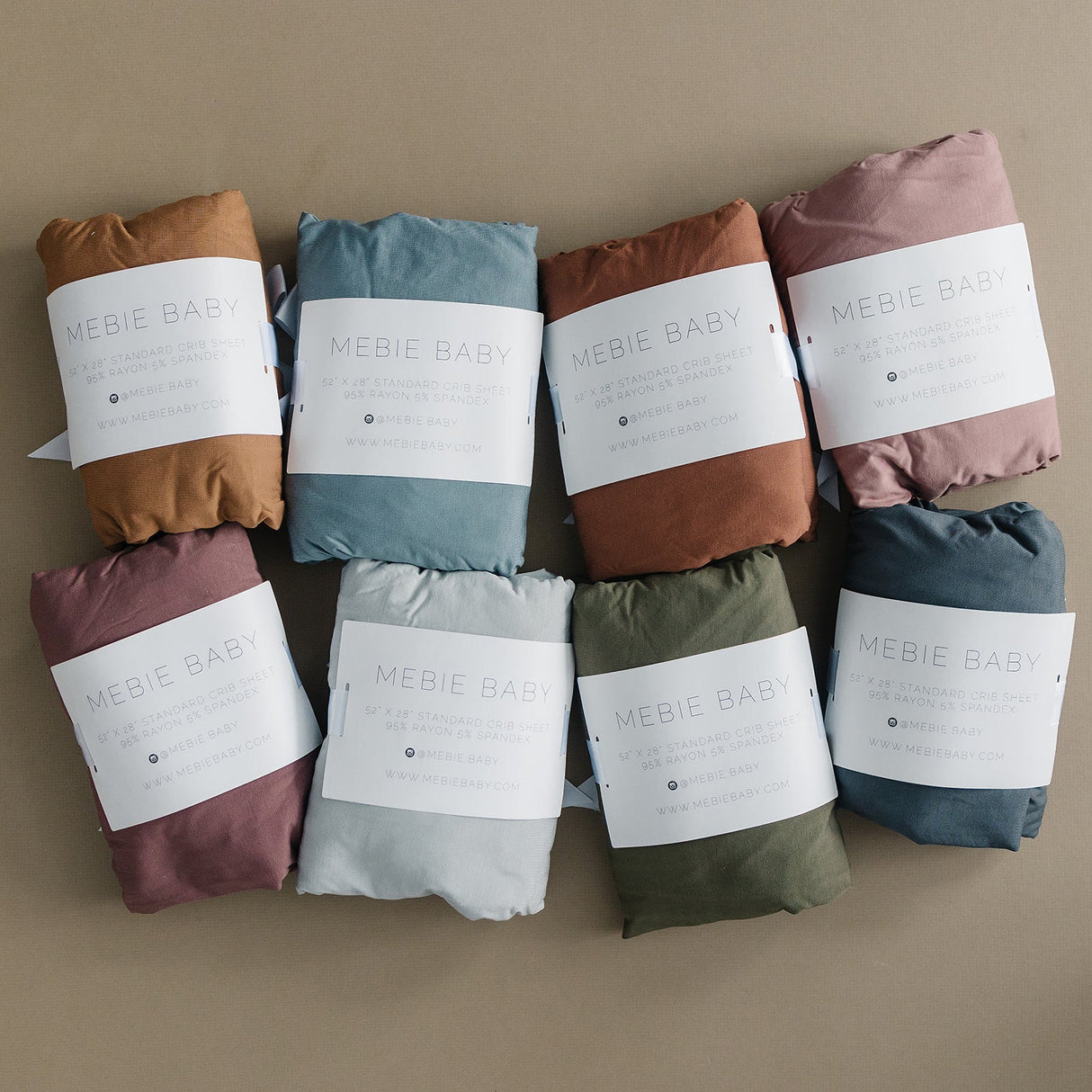 Mustard Bamboo Stretch Crib Sheet - HoneyBug 