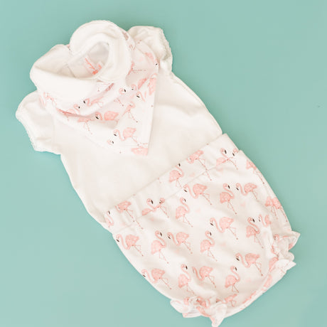 Pink Flamingo Bloomer - HoneyBug 