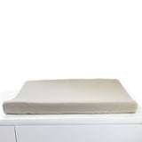 Oat Ribbed Changing Pad Cover