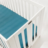 River Ribbed Crib Sheet