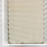 Oat Ribbed Crib Sheet