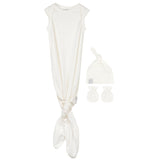 Knot Wearable Blanket, Knot Hat & Mitten Set - HoneyBug 