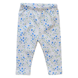 Arabella Blue Floral Leggings