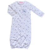 Alex the Alpaca Blue Converter Gown
