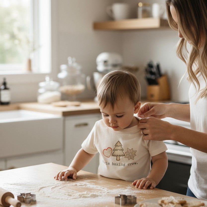 Cookie Baking Crew Organic Kids T-Shirt