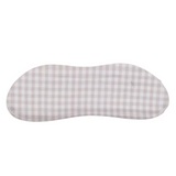 Beige White Gingham New Lounger Curve Cover