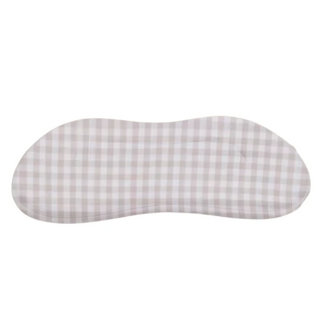 Beige White Gingham New Lounger Curve Cover
