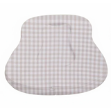 Beige White Gingham New Lounger Curve Cover