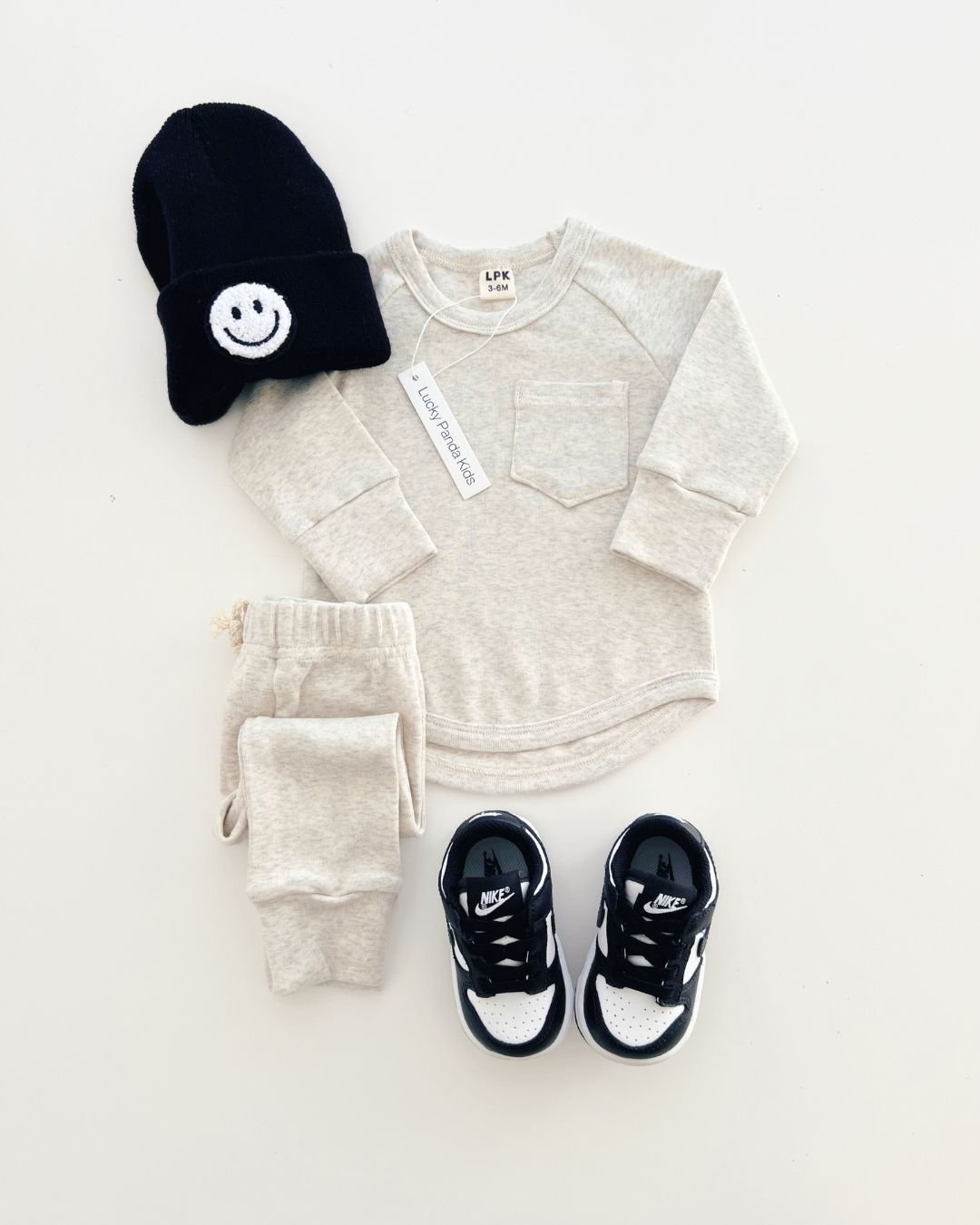 Lounge Set | Oatmeal - HoneyBug 