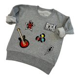 Rock N Roll Crewneck Sweatshirt