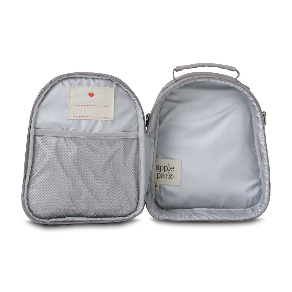 Recycled Fabric Lunch Pack - Purple Owl - HoneyBug 