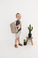 Sunset Stripes Mini Backpack - HoneyBug 