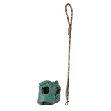 Pet supply, Harness and leash - Dark mint