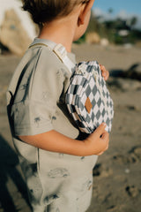 Green Checkered Mini Fanny Pack - HoneyBug 