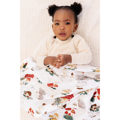 Mushroom Swaddle - HoneyBug 