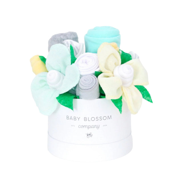 Neutral Hatbox Bouquet - Petite - HoneyBug 