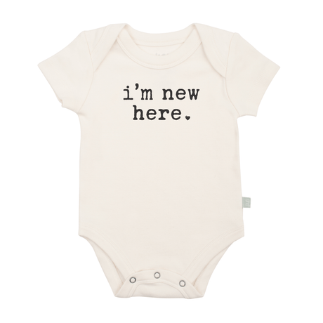 graphic bodysuit | i'm new here - HoneyBug 