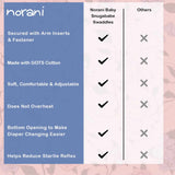 Snugababe Swaddle™ Sleep Pod - Red & Pink Hearts