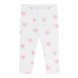 Pink Stars Tee-Leggings Set