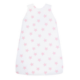 Pink Stars Print Winter Sack