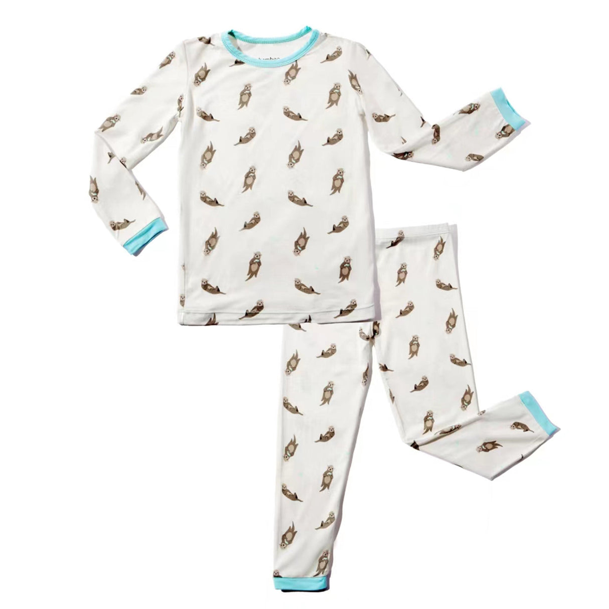Otter Pajama Set - HoneyBug 