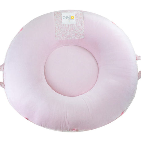 Poppy Pink Floor Cushion - HoneyBug 