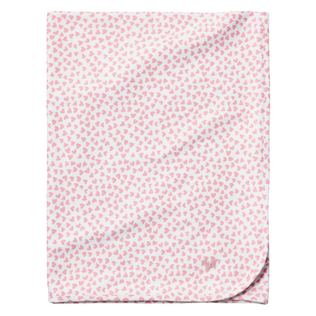 Pima Baby Blanket in Sweethearts - HoneyBug 