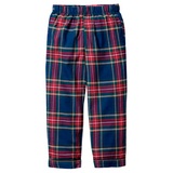 Kid's Brushed Twill Pajama Pant in Windsor Tartan - HoneyBug 