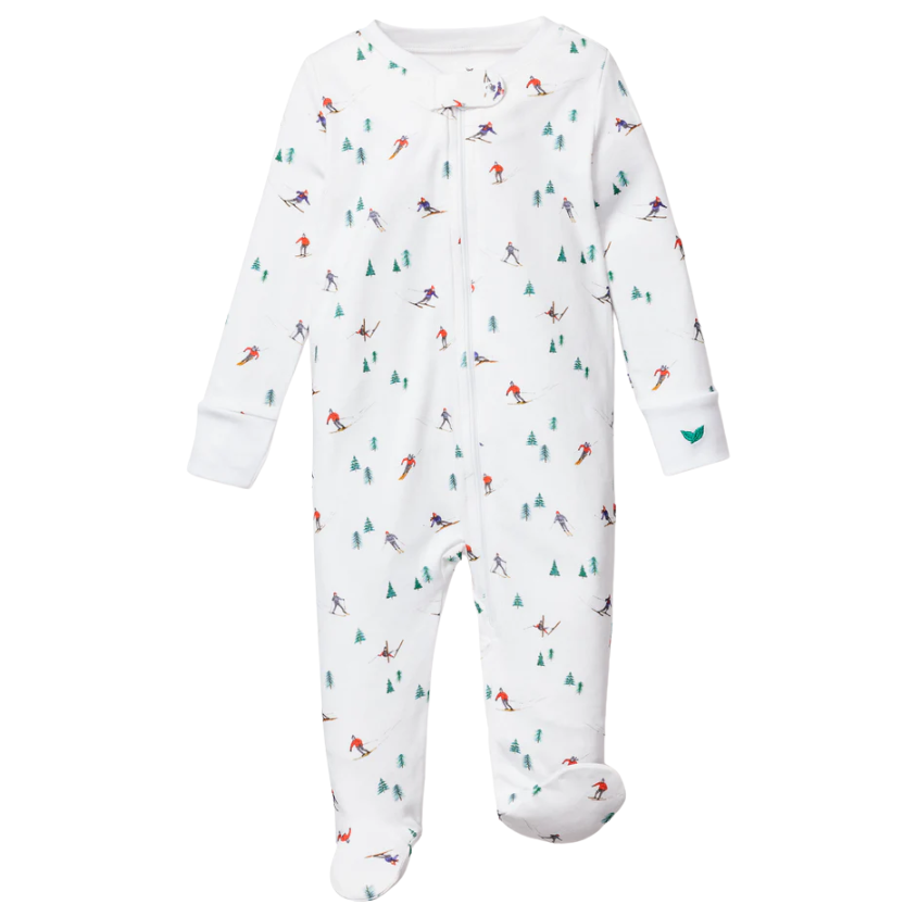 Baby's Pima Romper in Après Ski - HoneyBug 