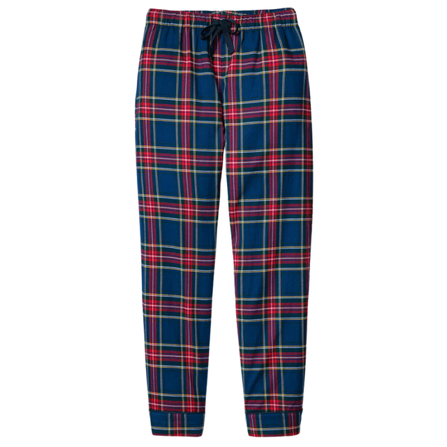 Women's Brushed Twill Pants in Windsor Tartan - HoneyBug 