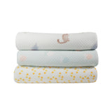 Strawberry Pattern Printed Knit Blanket - HoneyBug 