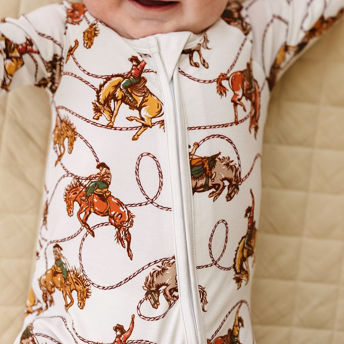 Bamboo Zip Romper | Rodeo Club