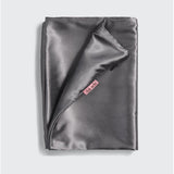 Satin Pillowcase - Charcoal Grey - HoneyBug 