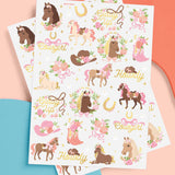 Horse Girl Tattoos - 52 temporary tattoos