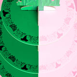 Emerald City Cupcake Tower - 3 Tiered Display